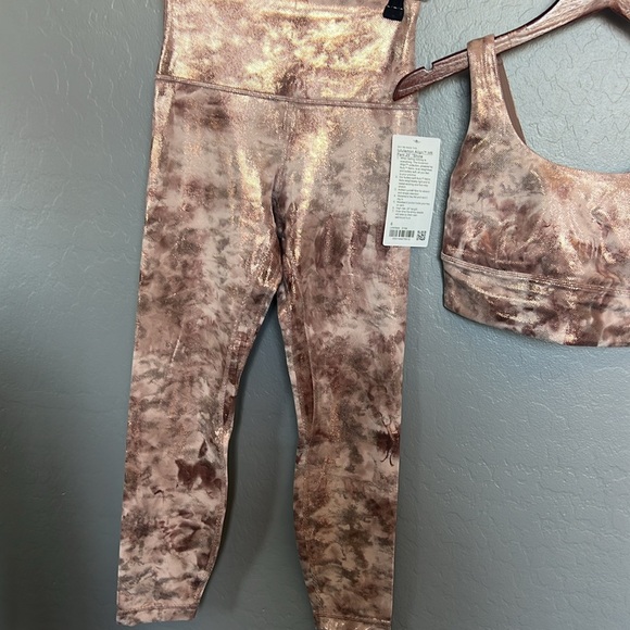 Brand New LuluLemon matching set!  Sz 6 - beautiful - Picture 4 of 5